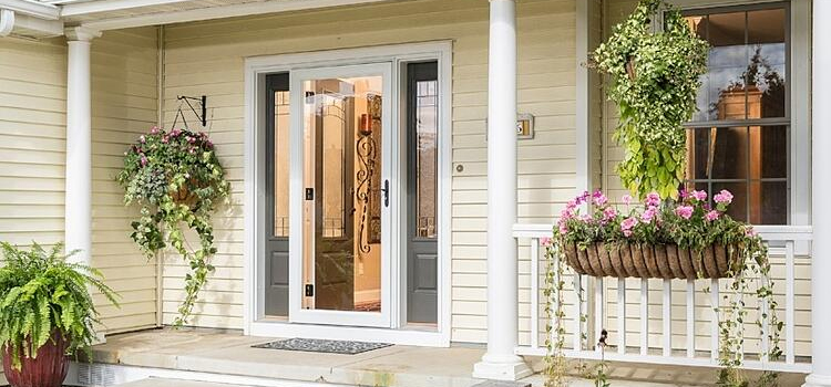 screen door installation in Aurora
