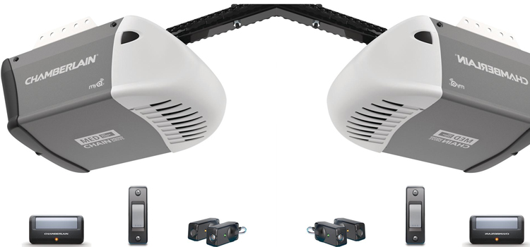 chamberlain garage door openers in Aurora