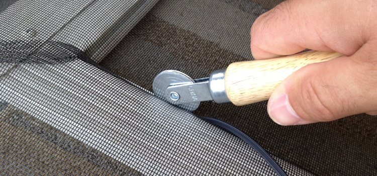 metal screen door repair in Aurora