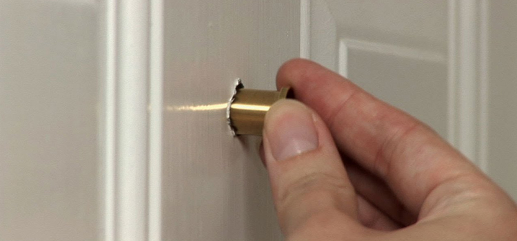 peephole door repair in Aurora
