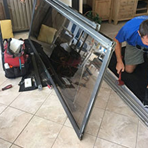sliding glass door frame repair Aurora